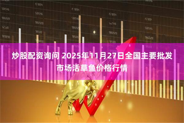 炒股配资询问 2025年11月27日全国主要批发市场活草鱼价格行情