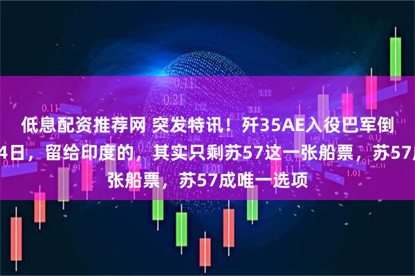 低息配资推荐网 突发特讯！歼35AE入役巴军倒计时，5月4日，留给印度的，其实只剩苏57这一张船票，苏57成唯一选项